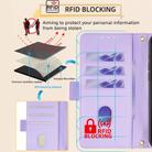 For Huawei Pura 70 Ultra 5G Crossbody Chain Leather Phone Case(Purple) - 3