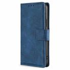 For OPPO Reno12 F 5G Skin Feel Crocodile Magnetic Clasp Leather Phone Case(Blue) - 2