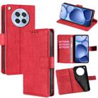 For OPPO Find X8s 5G Skin Feel Crocodile Magnetic Clasp Leather Phone Case(Red) - 1