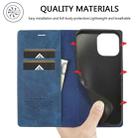 For iPhone 16 Pro LC.IMEEKE Strong Magnetism Microfiber Leather Phone Case(Blue) - 3