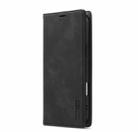 For iPhone 17 Pro Max LC.IMEEKE Strong Magnetism Microfiber Leather Phone Case(Black) - 2