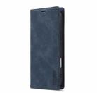 For iPhone 17 Pro Max LC.IMEEKE Strong Magnetism Microfiber Leather Phone Case(Blue) - 2