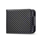 For Samsung Galaxy Z Flip7 5G LC.IMEEKE Carbon Fiber Leather Phone Case(Horizontal Black) - 3