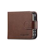 For Samsung Galaxy Z Flip7 5G LC.IMEEKE Calf Texture Leather Phone Case(Coffee) - 2