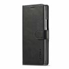 For Samsung Galaxy Z Fold7 5G LC.IMEEKE Calf Texture Leather Phone Case(Black) - 2