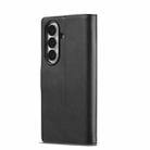 For Samsung Galaxy Z Fold7 5G LC.IMEEKE Calf Texture Leather Phone Case(Black) - 3