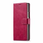 For Samsung Galaxy Z Fold7 5G LC.IMEEKE Calf Texture Leather Phone Case(Red) - 2