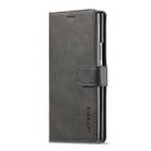 For Samsung Galaxy Z Fold7 5G LC.IMEEKE Calf Texture Leather Phone Case(Grey) - 2