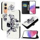 For OnePlus Nord CE4 Lite 3D Painting Horizontal Flip Leather Phone Case(Skull) - 1