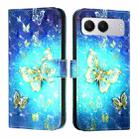 For OnePlus Nord 4 5G 3D Painting Horizontal Flip Leather Phone Case(Golden Butterfly) - 2