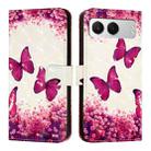 For OnePlus Nord 4 5G 3D Painting Horizontal Flip Leather Phone Case(Rose Butterfly) - 2