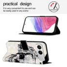 For OnePlus Nord 4 5G 3D Painting Horizontal Flip Leather Phone Case(Skull) - 3