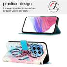 For OnePlus 12 5G Global 3D Painting Horizontal Flip Leather Phone Case(Color Drop Wind Chimes) - 3