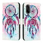 For OnePlus Ace 5 Racing 3D Painting Horizontal Flip Leather Phone Case(Color Drop Wind Chimes) - 2