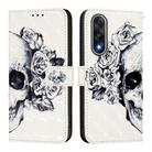 For OnePlus Ace 5 Ultra 3D Painting Horizontal Flip Leather Phone Case(Skull) - 2