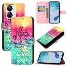 For Realme 10 Pro+ 5G 3D Painting Horizontal Flip Leather Phone Case(Chasing Dreams) - 1