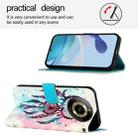 For Realme 11 4G Global 3D Painting Horizontal Flip Leather Phone Case(Color Drop Wind Chimes) - 3