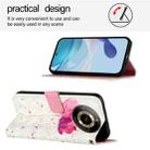 For Realme 11 4G Global 3D Painting Horizontal Flip Leather Phone Case(Flower) - 3
