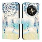 For Realme 12+ / Narzo 70 Pro 5G India 3D Painting Horizontal Flip Leather Phone Case(Dream Wind Chimes) - 2