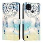 For Realme C20 / C11 2021 / C21 3D Painting Horizontal Flip Leather Phone Case(Dream Wind Chimes) - 2