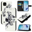 For Realme C20 / C11 2021 / C21 3D Painting Horizontal Flip Leather Phone Case(Skull) - 1