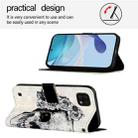 For Realme C20 / C11 2021 / C21 3D Painting Horizontal Flip Leather Phone Case(Skull) - 3