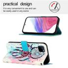 For Realme C21Y 3D Painting Horizontal Flip Leather Phone Case(Color Drop Wind Chimes) - 3