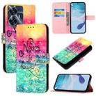 For Realme C55 4G Global / Narzo N55 3D Painting Horizontal Flip Leather Phone Case(Chasing Dreams) - 1