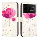For Realme GT 5G / GT Neo 5G 3D Painting Horizontal Flip Leather Phone Case(Flower) - 2