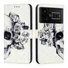 For Realme GT 5G / GT Neo 5G 3D Painting Horizontal Flip Leather Phone Case(Skull) - 2