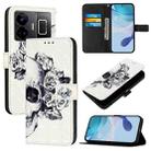 For Realme GT3 / GT Neo 5 240W 3D Painting Horizontal Flip Leather Phone Case(Skull) - 1