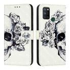 For Realme C17 / 7i 3D Painting Horizontal Flip Leather Phone Case(Skull) - 2