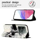 For Realme GT 6 5G Global / GT 6T 5G Global 3D Painting Horizontal Flip Leather Phone Case(Skull) - 3