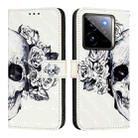 For Realme GT7 Pro 5G 3D Painting Horizontal Flip Leather Phone Case(Skull) - 2