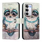 For Realme C71 4G Global 3D Painting Horizontal Flip Leather Phone Case(Grey Owl) - 2