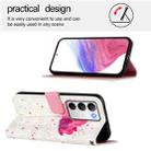 For Realme C71 4G Global 3D Painting Horizontal Flip Leather Phone Case(Flower) - 3