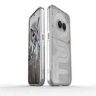 For Nothing Phone 2a Aurora Series Metal Frame Protective Phone Case(Silver) - 1