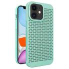 For iPhone 11 Hollow Heat Dissipation TPU Phone Case(Green) - 1