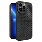 For iPhone 13 Pro Hollow Heat Dissipation TPU Phone Case(Black) - 1