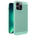 For iPhone 13 Pro Max Hollow Heat Dissipation TPU Phone Case(Green) - 1