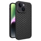 For iPhone 14 Hollow Heat Dissipation TPU Phone Case(Black) - 1