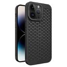 For iPhone 14 Pro Max Hollow Heat Dissipation TPU Phone Case(Black) - 1