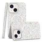 For iPhone 14 Plus Colorful Frosted Magsafe PC Hybrid TPU Phone Case(White) - 1