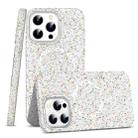 For iPhone 14 Pro Max Colorful Frosted Magsafe PC Hybrid TPU Phone Case(White) - 1