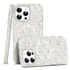 For iPhone 16 Pro Max Colorful Frosted Magsafe PC Hybrid TPU Phone Case(White) - 1