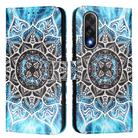 For OnePlus Ace 5 Ultra Colored Drawing Pattern Plain Weave Leather Phone Case(Undersea Mandala) - 2