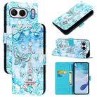 For OnePlus Nord 4 5G Colored Drawing Pattern Plain Weave Leather Phone Case(Tower Butterfly) - 1