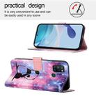 For Realme C17 / 7i Colored Drawing Pattern Plain Weave Leather Phone Case(Baby Panda) - 3