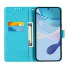 For Realme 13 Pro 5G / 13 Pro+ 5G Colored Drawing Pattern Plain Weave Leather Phone Case(Tower Butterfly) - 3