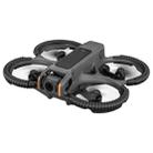 For DJI AVATA 2 STARTRC Propeller TPU Protective Guard Anti-collision Ring Cover(Black) - 1